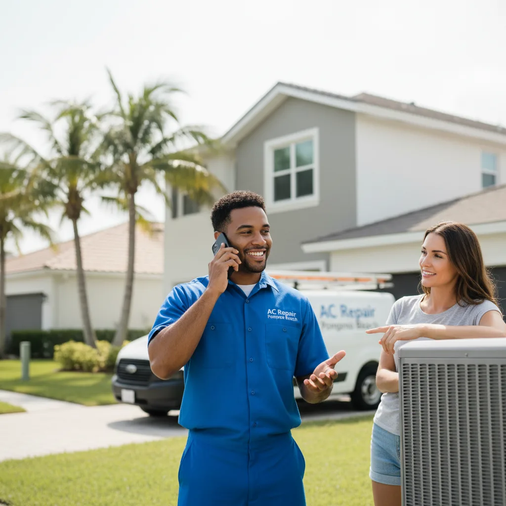 AC Repair Pompano Beach customer support in Church Point